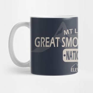 Mt Leconte Smoky Mountains Mug